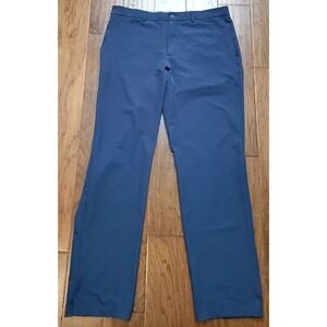 Nike‎ Golf 360 Dri-Fit Blue Standard Fit Split Hem Chino Pants Men's Sz 36x30